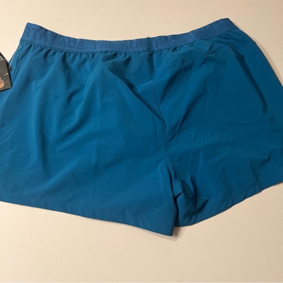 NWT North Face Women's Wander Teal Colored Banff Blue Shorts With Liner Size XL‎ - Picture 7 of 7